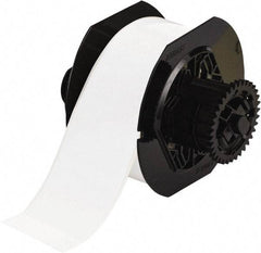 Brady - Labels, Ribbons & Tapes Type: Vinyl Labels Color: White - Caliber Tooling