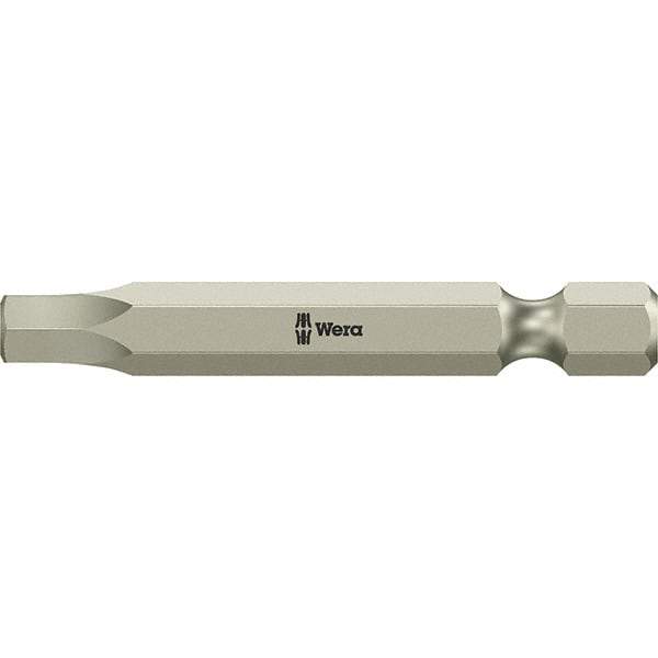 Wera - 5/32" Hex Screwdriver Bit - 1/4" Drive, 89mm OAL - Caliber Tooling