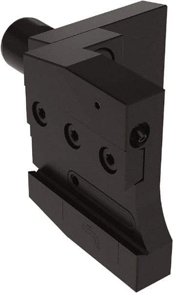 Seco - Tool Block Style 150.10-JETI, 20mm Blade Height, 133.5mm OAL, 74mm OAH, Indexable Cutoff Blade Tool Block - 25mm Shank Width, Through Coolant - Caliber Tooling