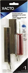 X-ACTO - Stainless Steel Hobby Knife with 2 Blades - #5 Blade, Plastic Handle - Caliber Tooling