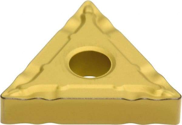 Sumitomo - TNMG431 ESX Grade AC700G Carbide Turning Insert - TiC Finish, 60° Triangle, 1/2" Inscr Circle, 3/16" Thick, 1/64" Corner Radius - Caliber Tooling