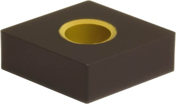 Hertel - CNMA433 NONE Grade HC305T Carbide Turning Insert - Al2O3 Finish, 80° Diamond, 1/2" Inscr Circle, 3/16" Thick, 3/64" Corner Radius - Caliber Tooling