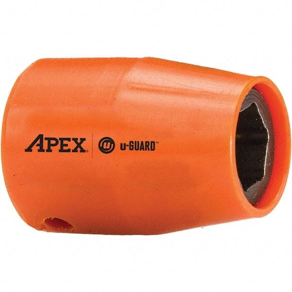 Apex - 1/4" Drive, Square Drive Socket - 0.945" OAL - Caliber Tooling