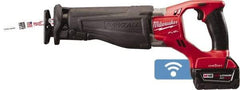 Milwaukee Tool - 18V, 0 to 3,000 SPM, Cordless Reciprocating Saw - Lithium-Ion Batteries Included - Caliber Tooling