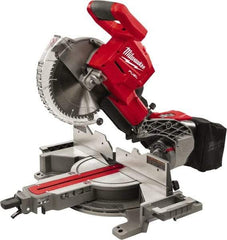 Milwaukee Tool - 48° Left Double Bevel Sliding Miter Saw - 10" Blade Diam - Caliber Tooling