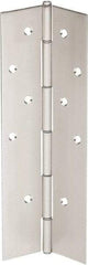 IVES - 83" Long x 4" Wide, Aluminum Continuous Hinge - 6" Thick, With Holes - Caliber Tooling