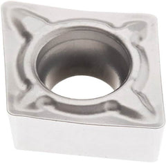 Seco - CCMT21.52 F1 Grade TP3501 Carbide Turning Insert - TiCN/Al2O3 Finish, 80° Diamond, 1/4" Inscr Circle, 3/32" Thick, 1/32" Corner Radius - Caliber Tooling