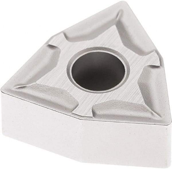 Seco - WNMG331 M3 Grade TP3501 Carbide Turning Insert - Ti(C/N)/Al2O3 Finish, 80° Trigon, 3/8" Inscr Circle, 3/16" Thick, 1/64" Corner Radius - Caliber Tooling