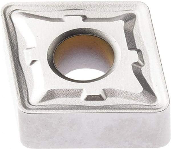 Seco - CNMG543 M5 Grade TK1501 Carbide Turning Insert - Ti(C/N)/Al2O3/Cr Finish, 80° Diamond, 5/8" Inscr Circle, 1/4" Thick, 3/64" Corner Radius - Caliber Tooling