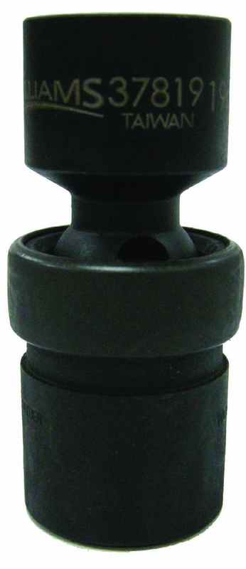 17mm - 1/2" Drive - 6 Point - Universal Impact Socket - Caliber Tooling