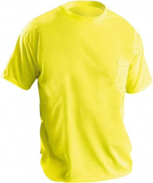 OccuNomix - Size 2XL Hi-Viz Yellow High Visibility Short Sleeve T-Shirt - Caliber Tooling