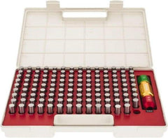 SPI - 125 Piece, 0.501-0.625 Inch Diameter Plug and Pin Gage Set - Minus 0.0002 Inch Tolerance, Class ZZ - Caliber Tooling