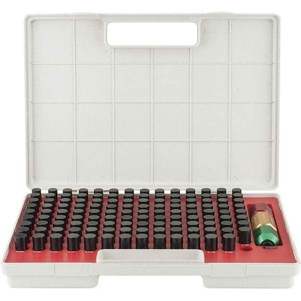 SPI - 125 Piece, 0.626-0.75 Inch Diameter Plug and Pin Gage Set - Minus 0.0002 Inch Tolerance, Class ZZ - Caliber Tooling