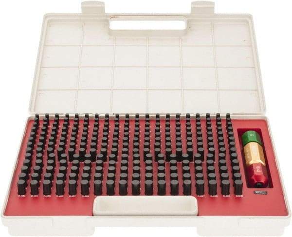 SPI - 250 Piece, 0.251-0.5 Inch Diameter Plug and Pin Gage Set - Minus 0.0002 Inch Tolerance, Class ZZ - Caliber Tooling