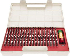 SPI - 250 Piece, 5-9.98mm Diameter Plug and Pin Gage Set - Plus 0.005mm Tolerance, Class ZZ - Caliber Tooling