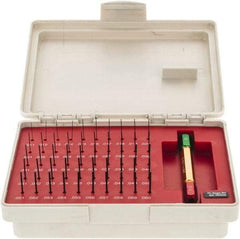 SPI - 50 Piece, 0.011-0.06 Inch Diameter Plug and Pin Gage Set - Plus 0.0002 Inch Tolerance, Class ZZ - Caliber Tooling