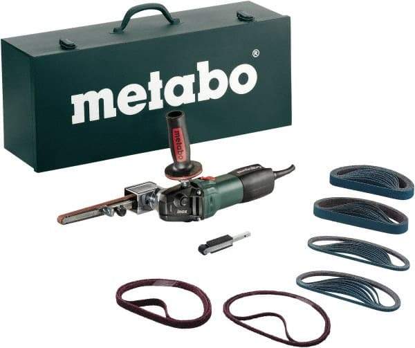 Metabo - 1/4 to 3/4 x 18", Air Belt Sander - 4,250 SFPM - Caliber Tooling