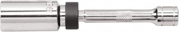 GearWrench - 5/8", 3/8" Drive, Spark Plug Hand Socket - 6 Points, 6" OAL, Alloy Steel, Chrome Finish - Caliber Tooling