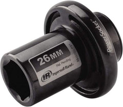 Ingersoll-Rand - 1/2" Drive 26mm Standard Impact Socket - 6 Points, 3-1/10" OAL - Caliber Tooling