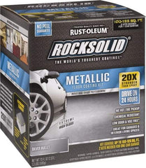 Rust-Oleum - 70 oz Gloss Silver Floor Coating - Low Odor - Caliber Tooling