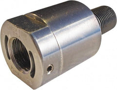 Taper Line - Air Cylinder Self-Aligning Rod Coupler - For M20 x 1.5 Air Cylinders, Use with Hydraulic & Pneumatic Cylinders - Caliber Tooling