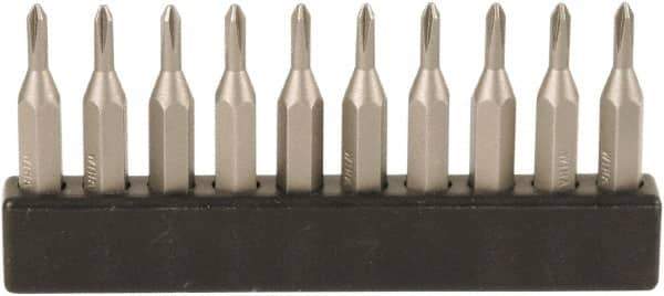 Wiha - #1, Phillips Screwdriver Bit - 28mm OAL - Caliber Tooling