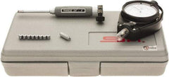 SPI - 9 Anvil, 0.24 to 0.4" Dial Bore Gage - 0.0001" Graduation, 2" Gage Depth, Accurate to 0.0003", Carbide Ball - Caliber Tooling