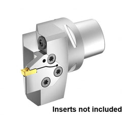 Kennametal - EG-P-GUP, EG-U-GUN, EG-U-GUP, ER-P-GUP, ER-U-GUN, ER-U-GUP Insert, 73.5mm Head Length, Modular Grooving Blade Holder Head - Right Hand Cut, System Size PSC80, Through Coolant, Series Beyond Evolution - Caliber Tooling