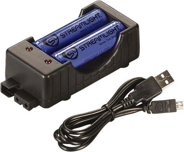 Streamlight - Battery Chargers Battery Size Compatibility: 3.7V Battery Chemistry Compatibility: Lithium-Ion - Caliber Tooling