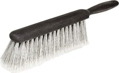 Harper Brush - 14" OAL, Synthetic Counter Brush - 2-1/4" Bristle Length, 8" Long x 1-3/4" Wide Head, Straight Foam Handle, Black & Gray - Caliber Tooling