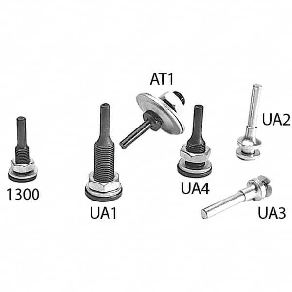 Brush Research Mfg. - Brush Arbors Product Compatibility: NamPower Disc Brush Arbor Type: Threaded Adapter - Caliber Tooling