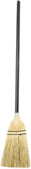 Harper Brush - 39" OAL Corn Blend Bristle Lobby Broom - 28" Long Wood Handle, 10" Bristle Length, 8" Wide - Caliber Tooling