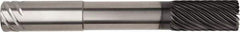 Kennametal - 1/2", 9 Flute, Solid Carbide, 0.381mm Corner Radius End Mill - 5" OAL, 36° Helix, 1" LOC, Right Hand Cut - Caliber Tooling