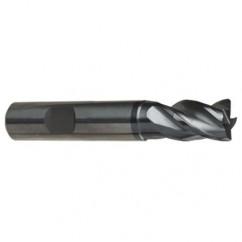 10mm Dia. - 66mm OAL - 4 FL Variable Helix Nano-A Carbide End Mill - Caliber Tooling