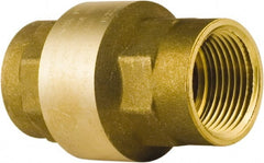 BONOMI - 3/4" Lead Free Brass Check Valve - Exact Industrial Supply