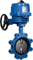 BONOMI - Actuated Butterfly Valves; Pipe Size: 5 (Inch); Actuator Type: Electric ; Style: Lug ; Material: Ductile Iron ; WOG Rating (psi): 200 ; Seat Material: EDPM - Exact Industrial Supply