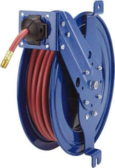 CoxReels - 25' Spring Retractable Hose Reel - 300 psi, Hose Included - Caliber Tooling