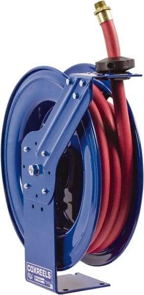 CoxReels - 25' Spring Retractable Hose Reel - 300 psi, Hose Included - Caliber Tooling