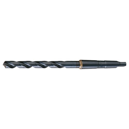 47/64 RHS / RHC HSS 118 Degree Radial Point General Purpose Taper Shank Drill - Steam Oxide - Exact Industrial Supply