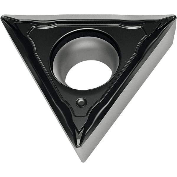 Walter - TCMT21.52 FM4 Grade WSM20S Carbide Turning Insert - 60° Triangle, 1/4" Inscr Circle, 3/32" Thick, 1/32" Corner Radius - Caliber Tooling