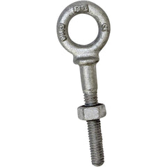 Crosby - Eye Bolts (Lifting); Shoulder Type: Shoulder ; Thread Size: 1-1/2 ; Material: Forged Steel ; Full or Partial Threading: Partially Threaded - Exact Industrial Supply