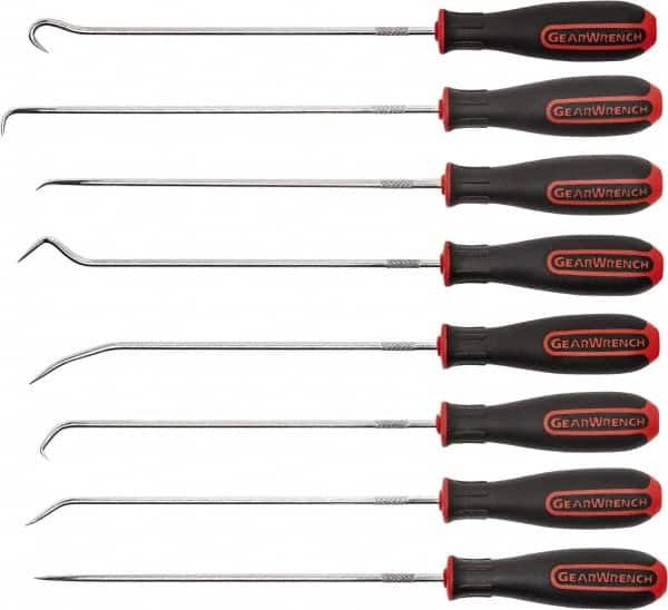 GearWrench - 8 Piece Hook & Pick Set - Dual Composite - Caliber Tooling