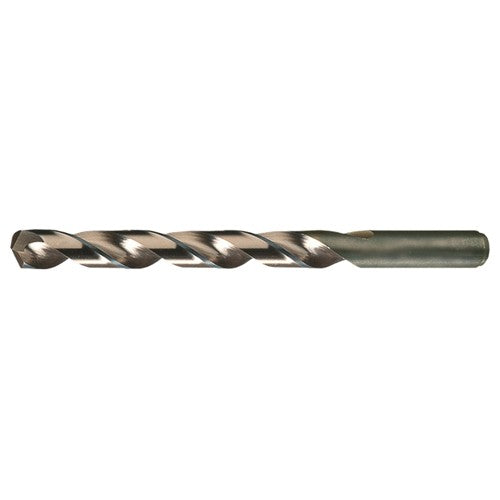 21/32 RHS / RHC HSS-CO 8% (M42) 135 Degree Split Point Heavy Duty Cobalt Drill - Straw / Gold Oxide - Exact Industrial Supply