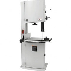 Jet - 20" Throat Capacity, Step Pulley Vertical Bandsaw - 2,530/4,850 SFPM, 3 hp, Single Phase - Caliber Tooling