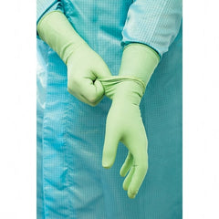 BioClean - Size 6.5, 6.3 mil, Cleanroom Grade, Powder Free Neoprene Disposable Gloves - Caliber Tooling