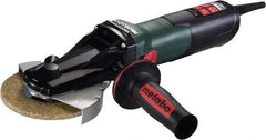 Metabo - 5" Wheel Diam, 2,000 to 7,600 RPM, Corded Angle & Disc Grinder - 5/8-11 Spindle, 9.5 Amps - Caliber Tooling