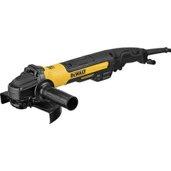 DeWALT - 7" Wheel Diam, 8,500 RPM, Corded Angle & Disc Grinder - 5/8-11 Spindle, 13 Amps - Caliber Tooling