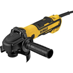 DeWALT - 5" Wheel Diam, 10,500 RPM, Corded Angle & Disc Grinder - 5/8-11 Spindle, 13 Amps - Caliber Tooling