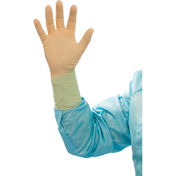 BioClean - Size 6.5, 6.69 mil, Cleanroom Grade, Powder Free Latex Disposable Gloves - Caliber Tooling