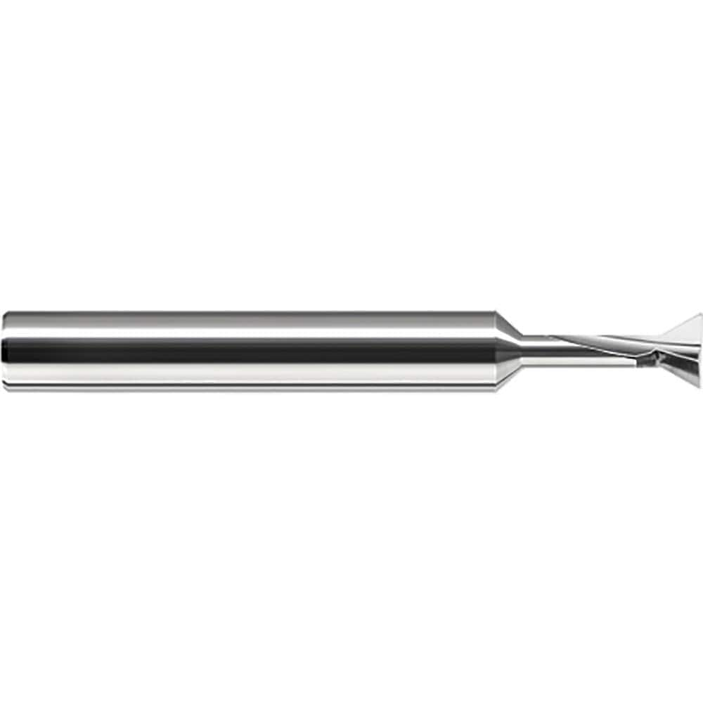 Harvey Tool - 90° 1/2" Cut Diam, 5/32" Cut Width, Solid Carbide Dovetail Cutter - Exact Industrial Supply